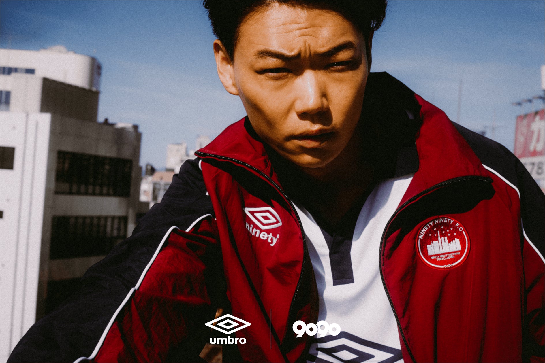 ストリートブランド『9090』がフットボールブランド『umbro』との