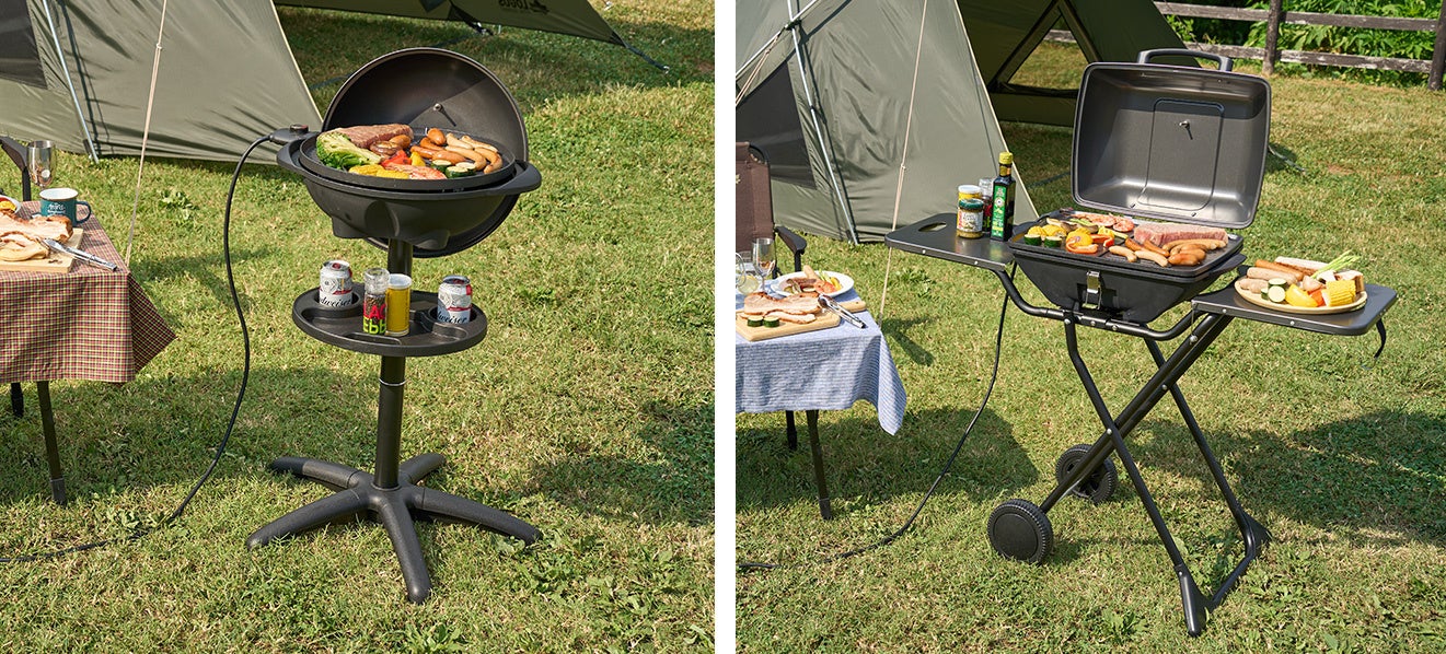 コンセントに挿すだけ！減煙仕様の電気式グリル「（野電）エレキャン