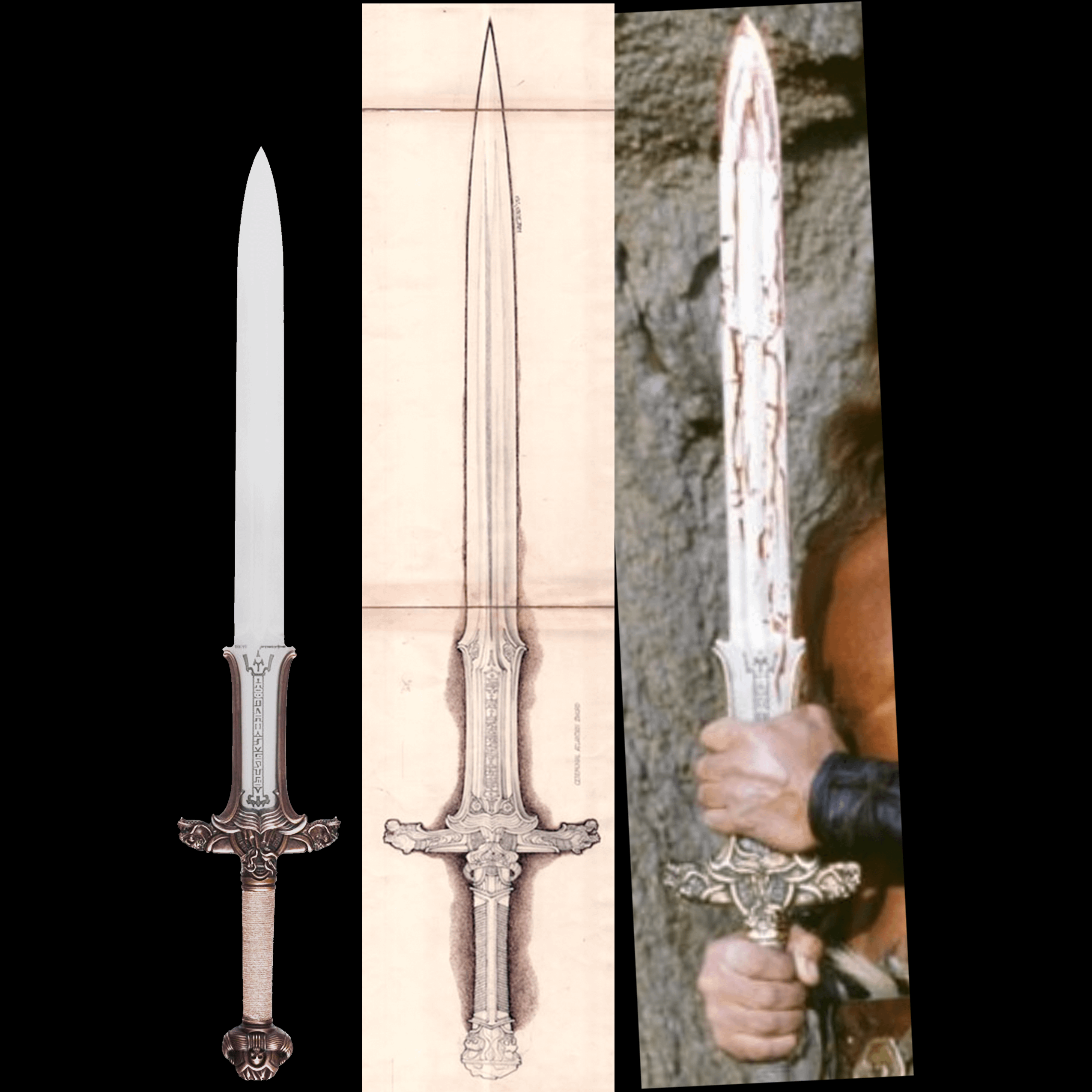 映画「コナン」に出てくる、あの「アトランティアン」の剣（下記）の