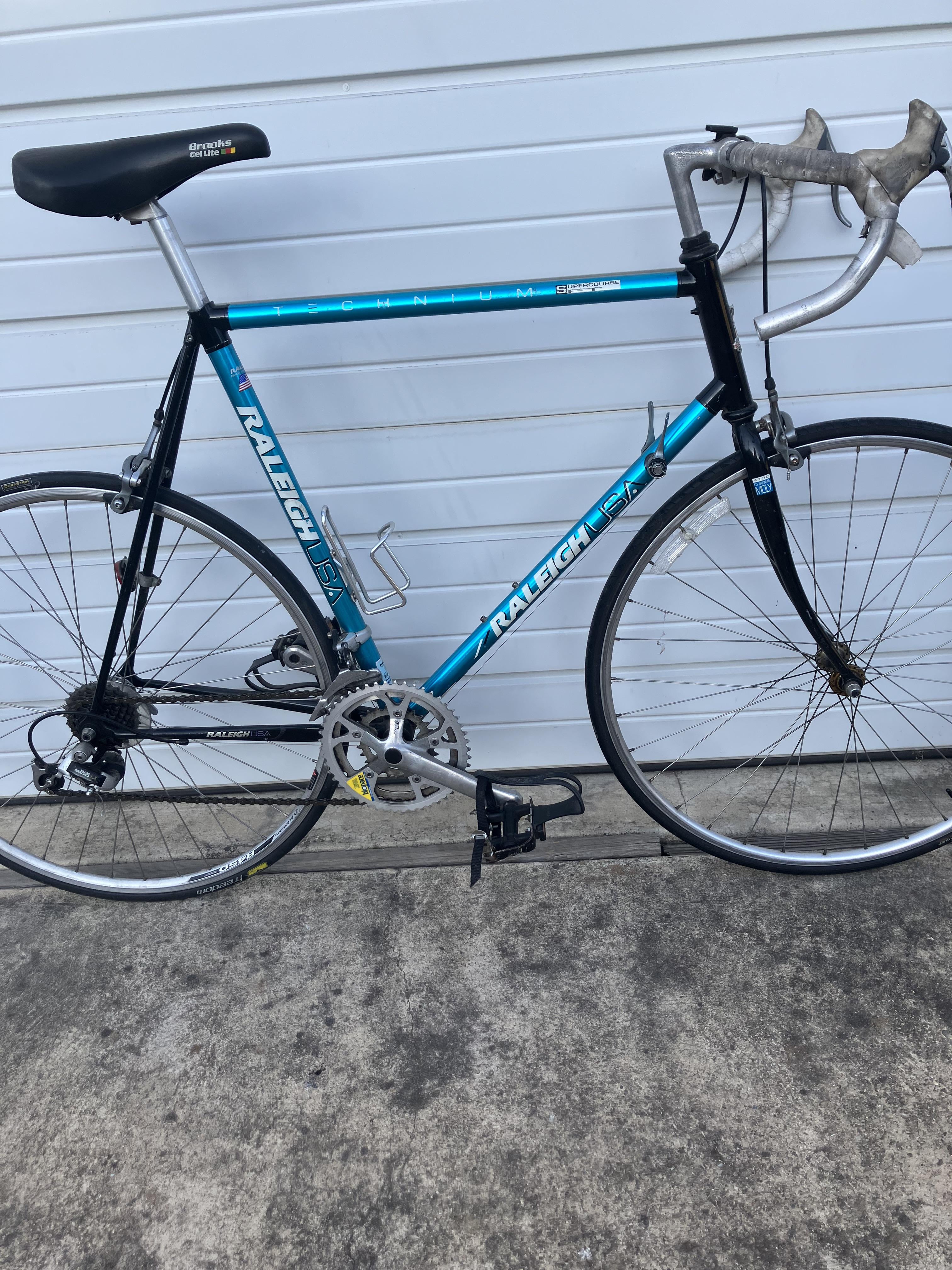 Update on 1989 Raleigh Technium Project : r/xbiking