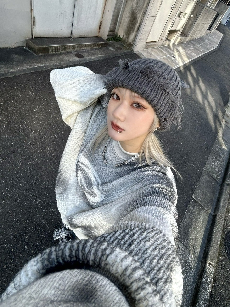 受注制【Never mind the XU】damage beanie (2color) – PRESSING WEB SHOP