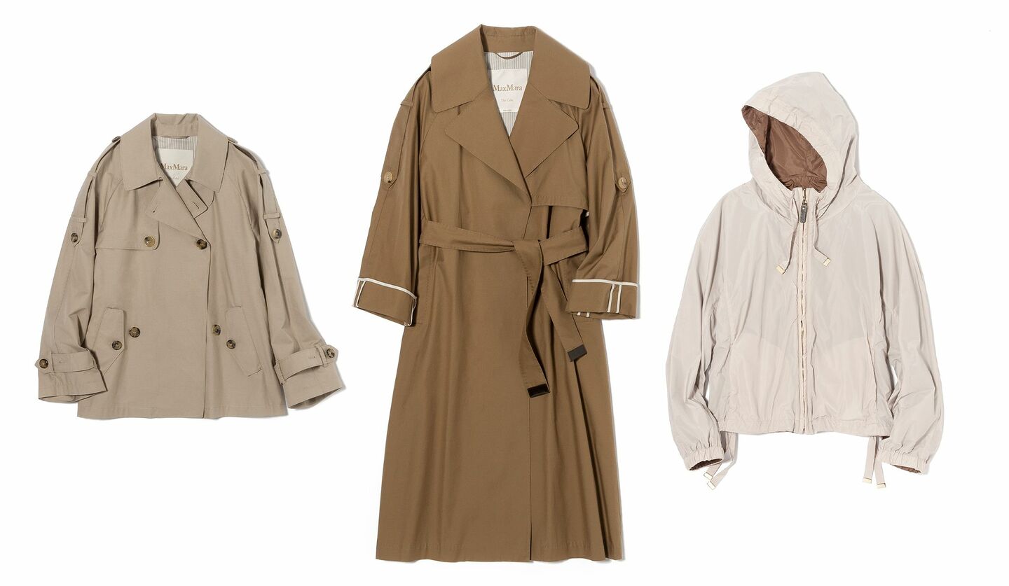 マックスマーラ」の撥水アイテム3選｜ビジネス＆おでかけシーンも