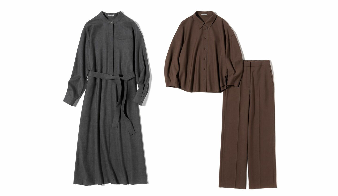 セオリーリュクス】秋一番のエレガント服｜ノーブルな美しさが際立つ