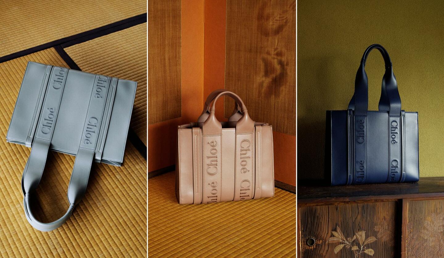 クロエの人気トートバッグ「ウッディ」から秋ムード溢れる新色が登場