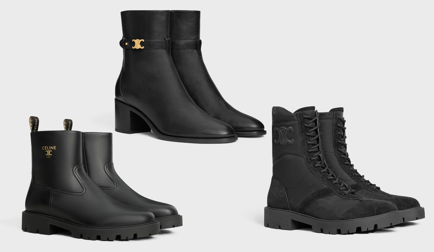 セリーヌ」のアンクルブーツ3選｜スカートにもパンツにも合わせやすい