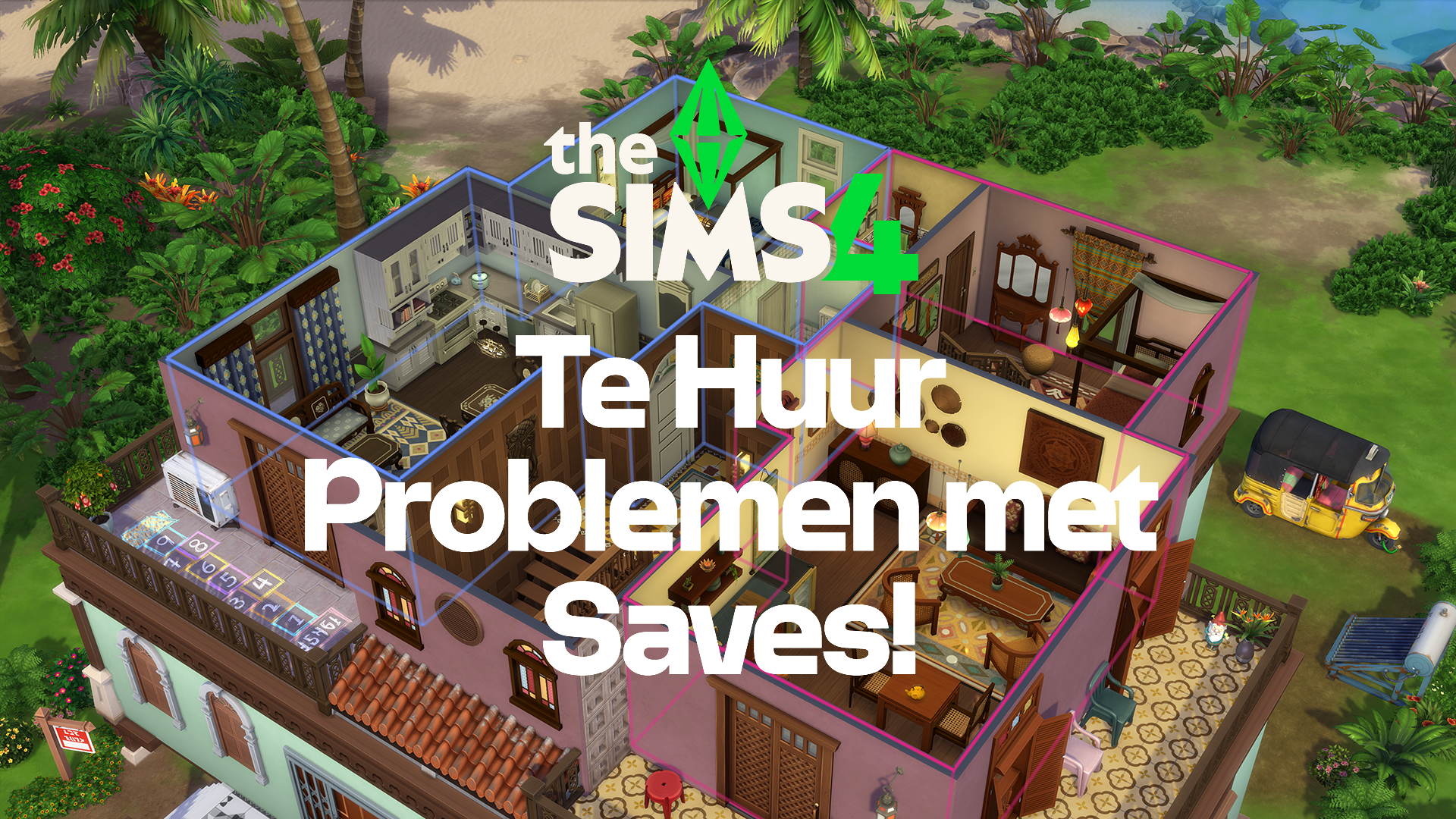Grote problemen met saves door De Sims 4 Te Huur! | MoonshineSim