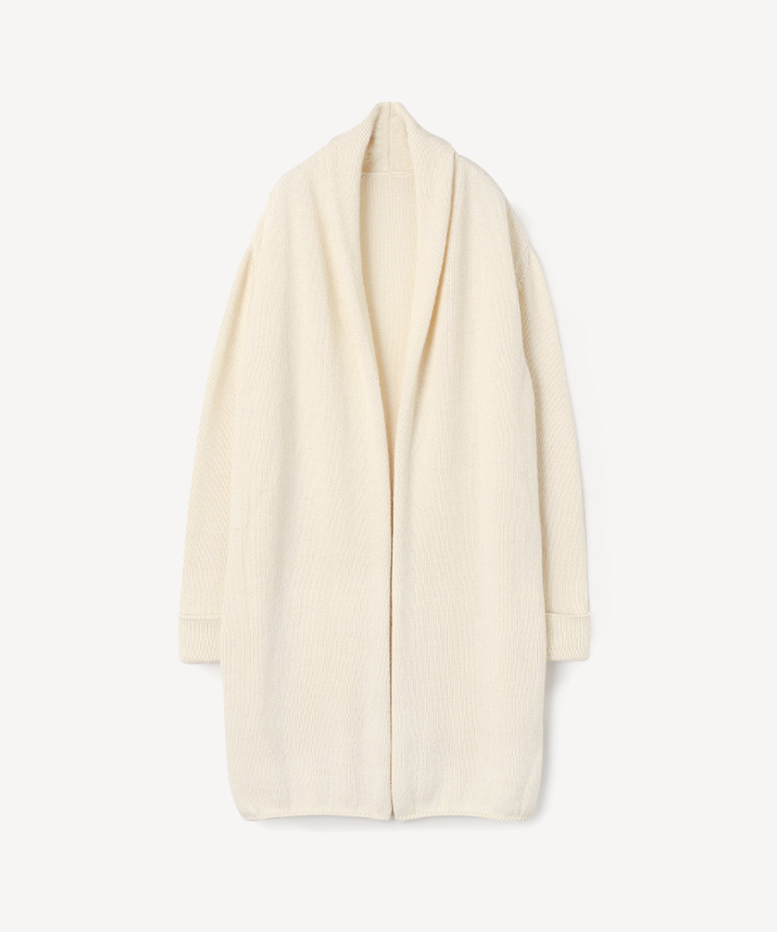 アルパカニットロングカーディガン / オーガニックコットン – PRISTINE