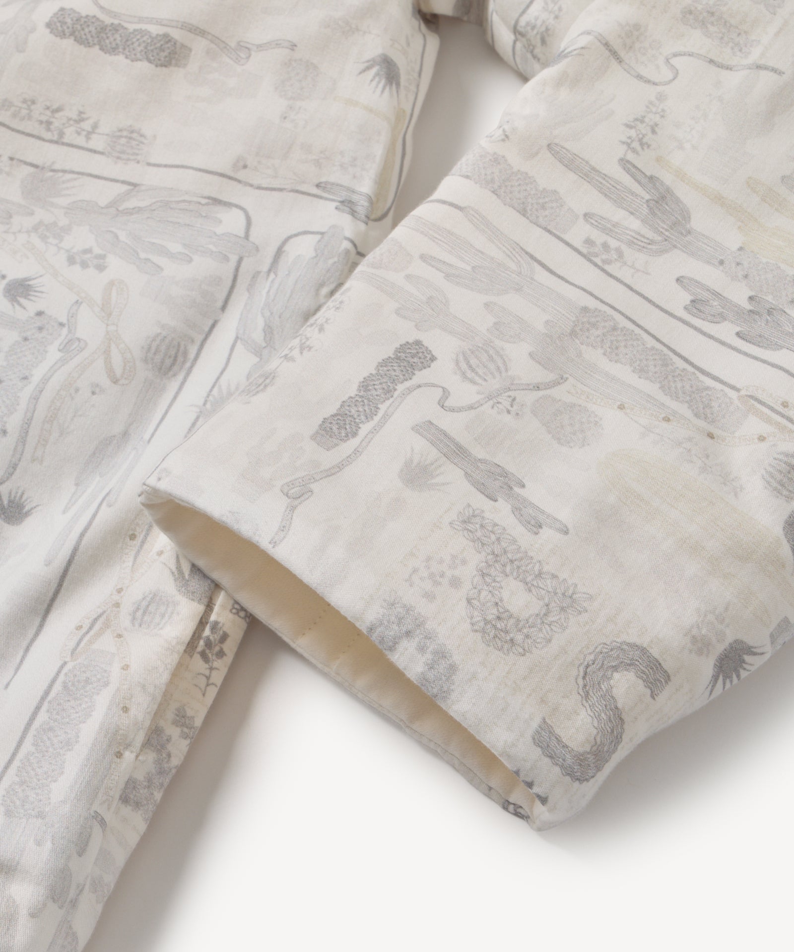 winter cactus 裏キルトジャケット / オーガニックコットン – PRISTINE