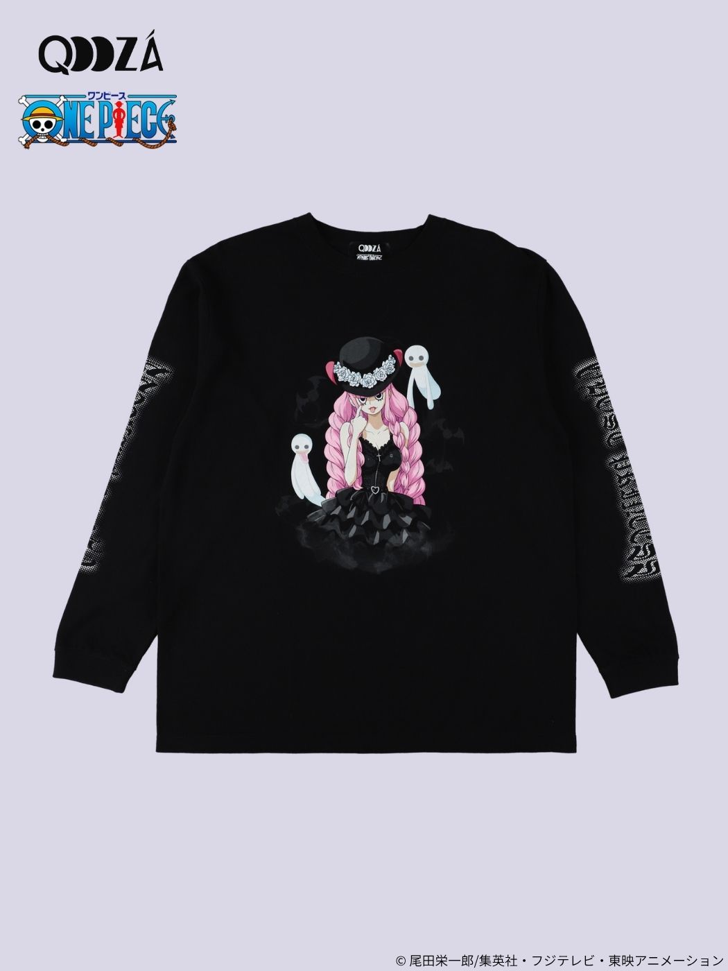 ONE PIECE × QOOZA / PERONA GHOST PRINCESS L/S TEE（Q0035） - QOOZA