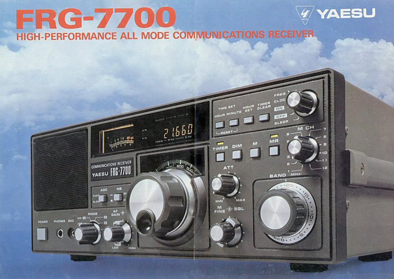 YAESU FRG-7700 - OLDIES BUT GOLDIES - REMEMBERING -