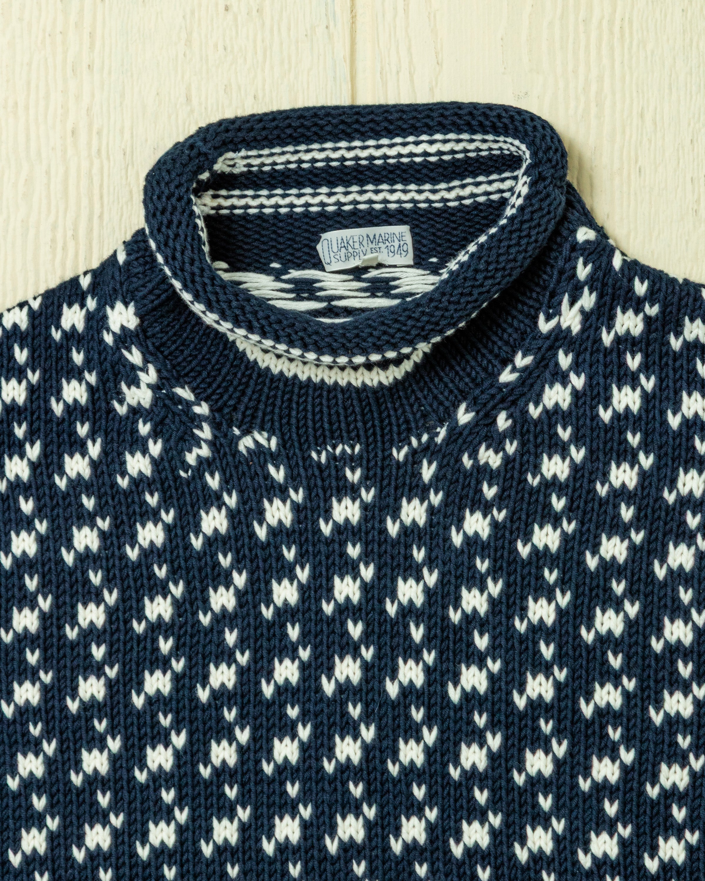 North Sea Fisherman's Sweater – Quaker Marine Supply Co.