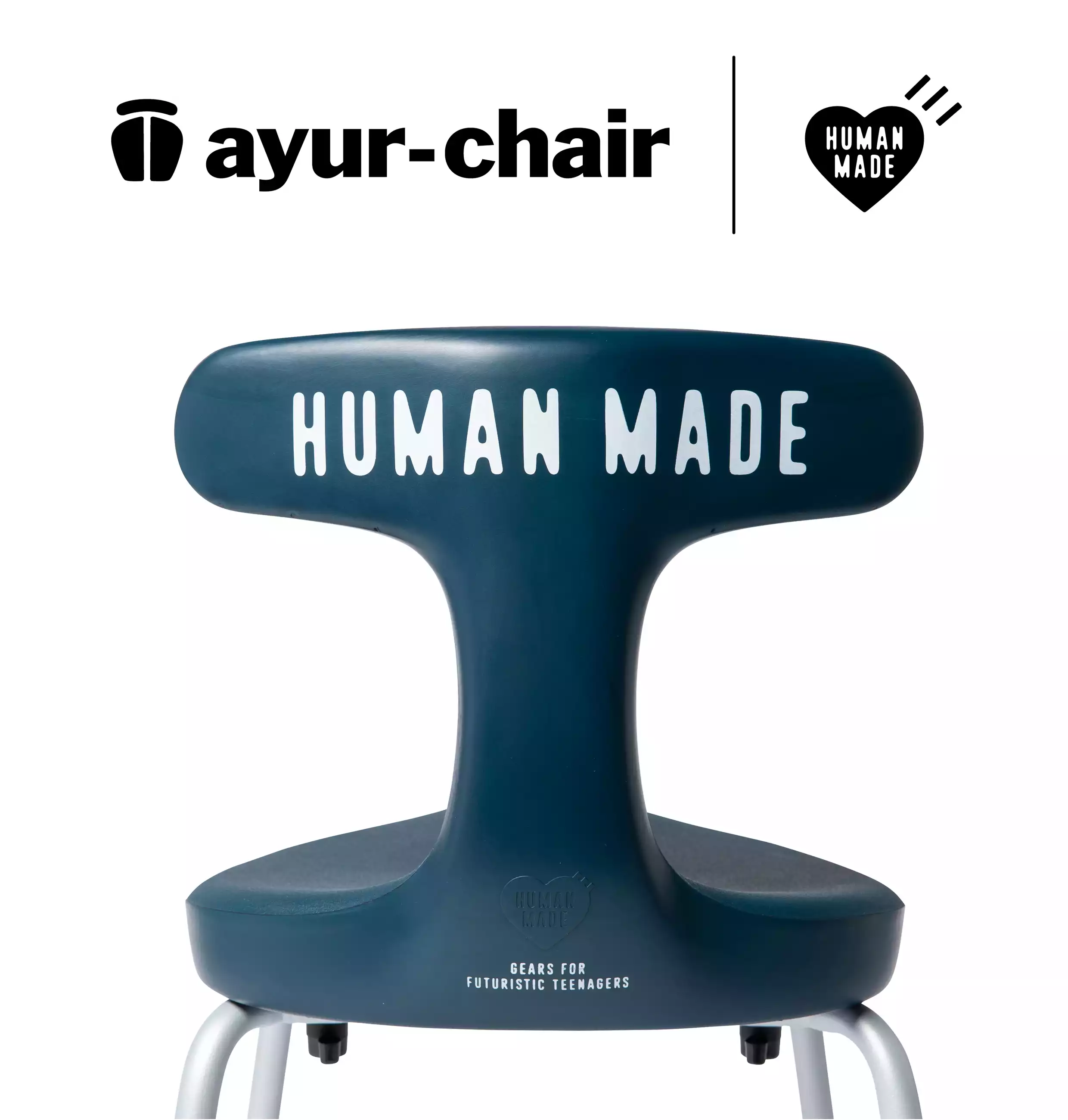 健康イスのayur-chairが HUMAN MADEと初コラボ・12月9日 限定発売