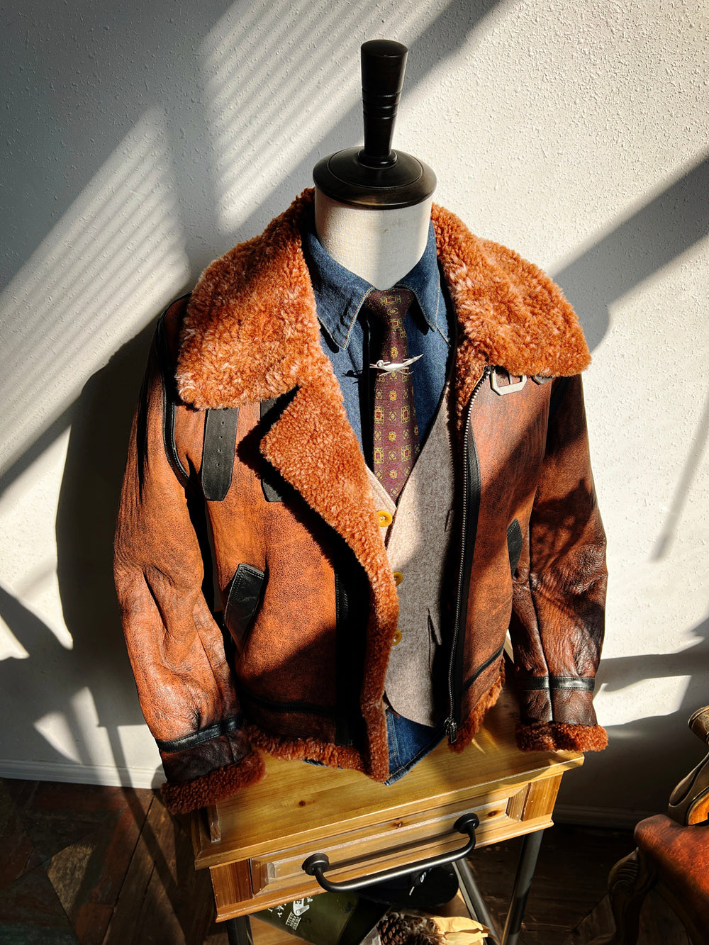 ☆ムートン B-3フライトジャケット☆ – quietman clothes