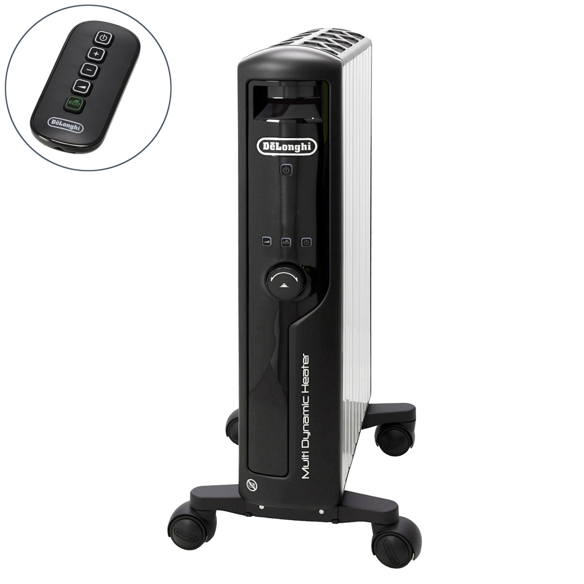 デロンギ マルチダイナミックヒーター MDHU12-BK 10畳用 デロンギ