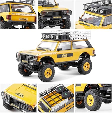 FMS 1:24 FCX24M ランドローバー レンジローバー キャメル トロフィー