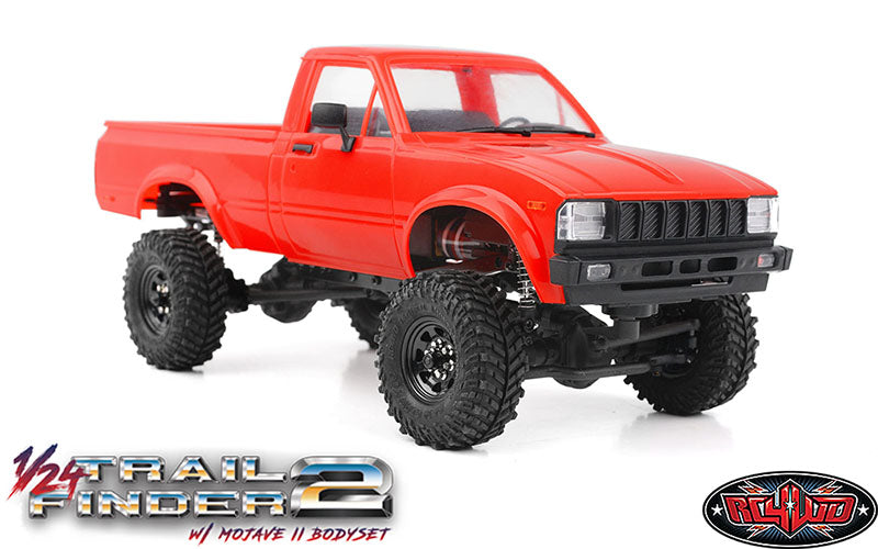 RC4WD 1/24 トレイルファインダー 2 TF2ミニ RTR W/モハーベ II レッド