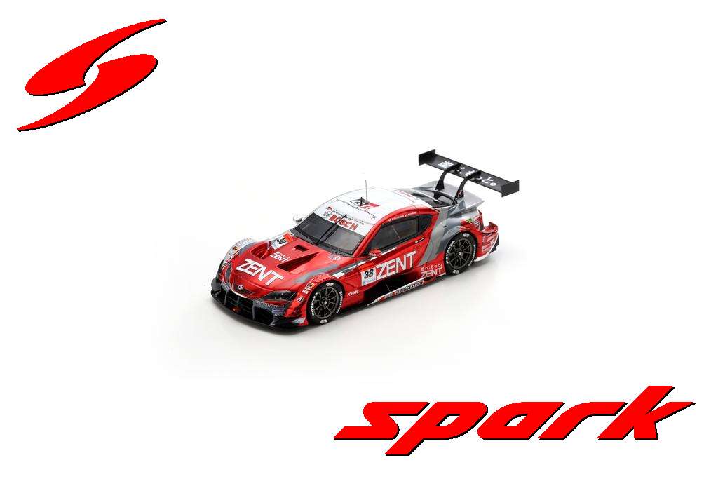 Spark SGT115 1/43 ZENT GR Supra No.38 TGR TEAM ZENT CERUMO GT500