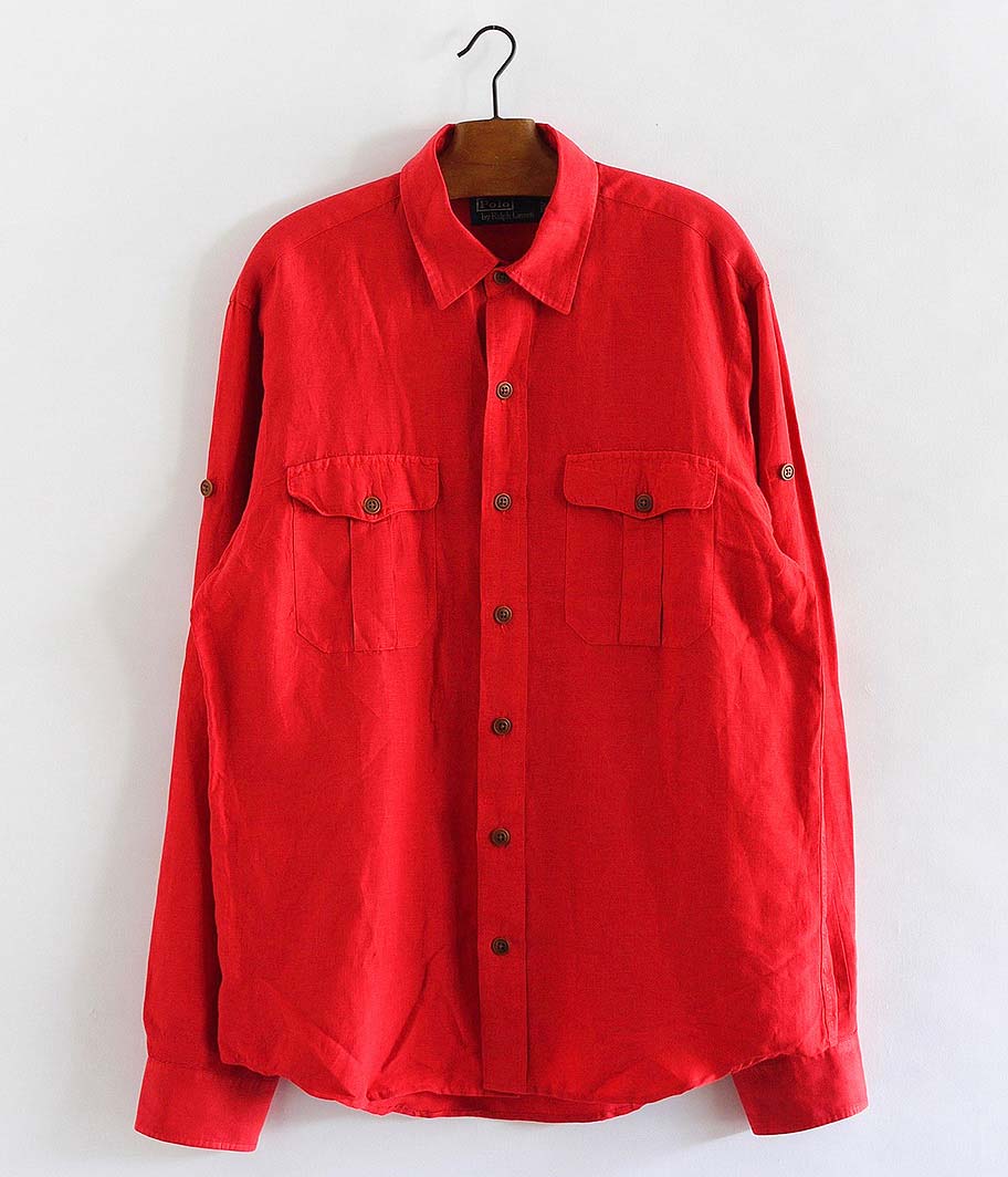 Ralph Lauren リネンサファリシャツ - Fresh Service NECESSARY or