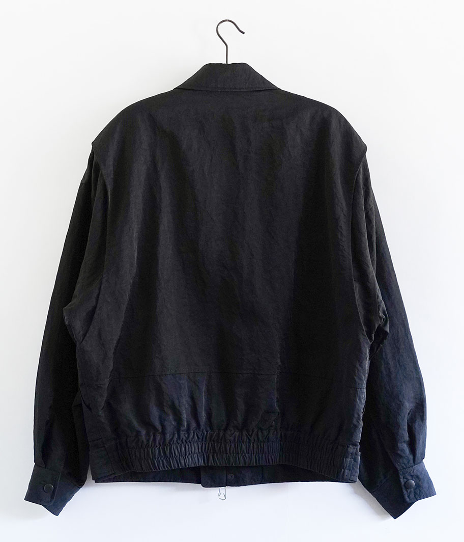 YOKE NYLON BOMBER JACKET [BLACK] - Fresh Service NECESSARY or