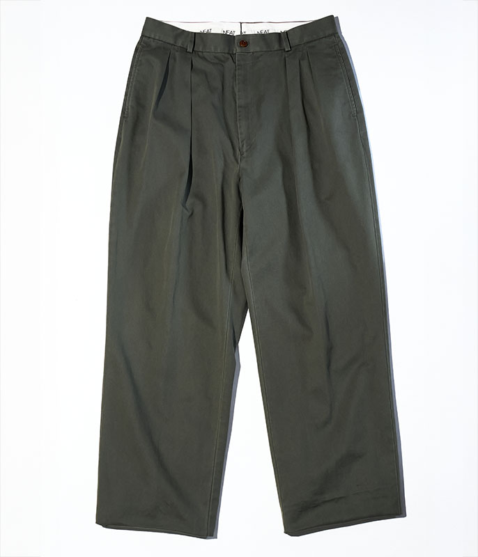 NEAT NEAT Chino [FADE OLIVE] - Fresh Service NECESSARY or