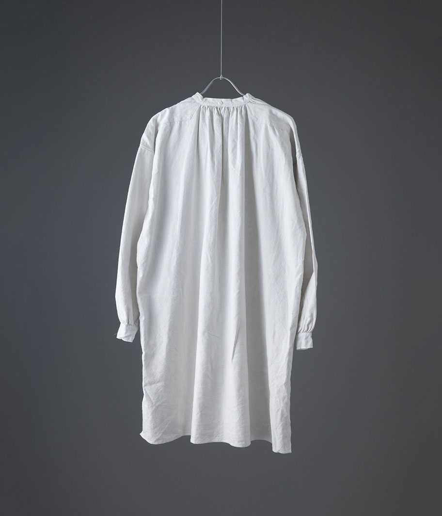 early 20th フレンチコットンリネンスモックシャツ - Fresh Service
