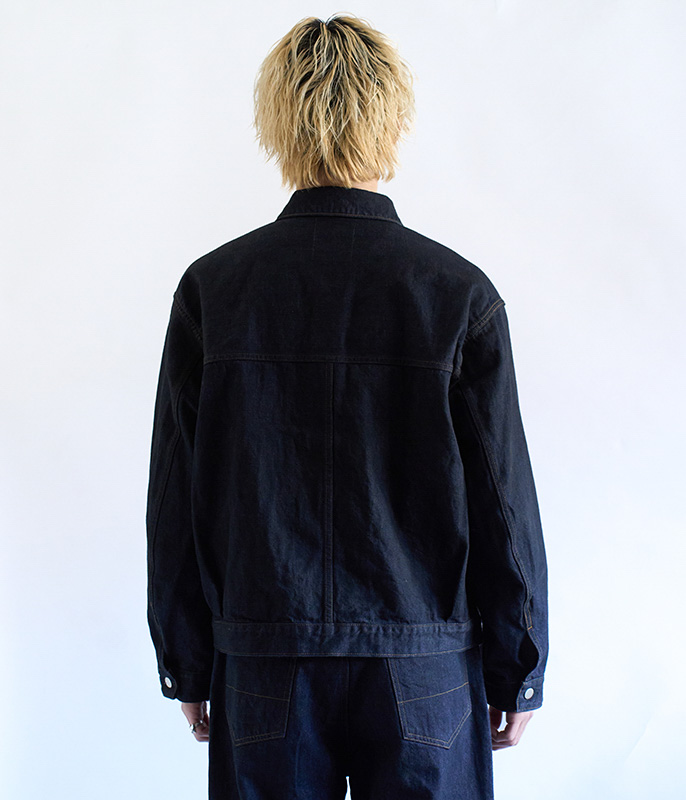 ANCELLM SELVEDGE DENIM JACKET [INDIGO] - Fresh Service NECESSARY