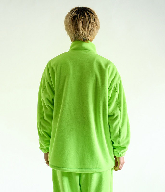 Fresh Service FLEECE TRACKSUIT [NEON YELLOW] - Fresh Service