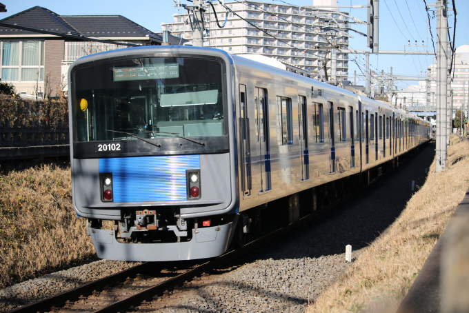 西武20000系 20102F編成 (玉川上水車両基地) 鉄道フォト | レイルラボ