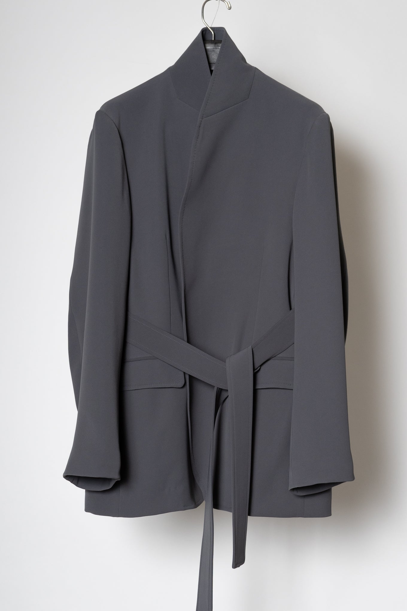 RAINMAKER STAND UP SHAWL COLLAR JACKET /