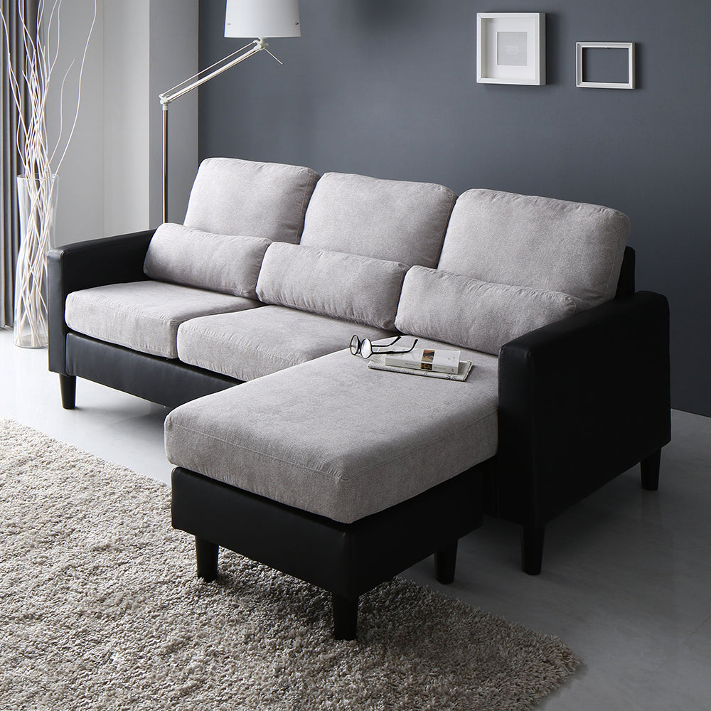 3人掛け＋オットマン カウチソファセット 『ESTERD エスタード