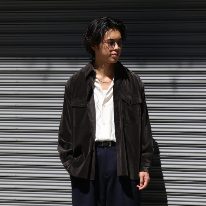 KAPTAINSUNSHINE CORDUROY C.P.O SHIRT JACKET - Blog