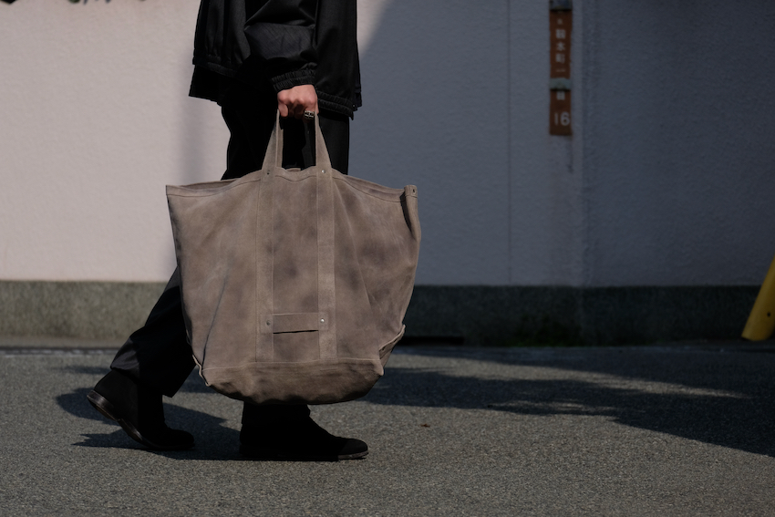 SEVEN BY SEVEN LEATHER TOTE BAG - COW SPLIT LEATHER - Blog