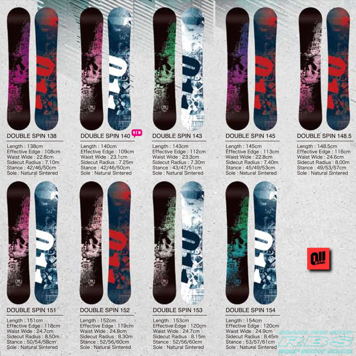 011 ARTISTIC DOUBLE SPIN 151 FLUXバインセット 011 ARTISTIC DOUBLE