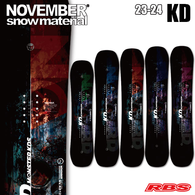NOVEMBER 23-24 KD スノーボード 日本正規品RBS
