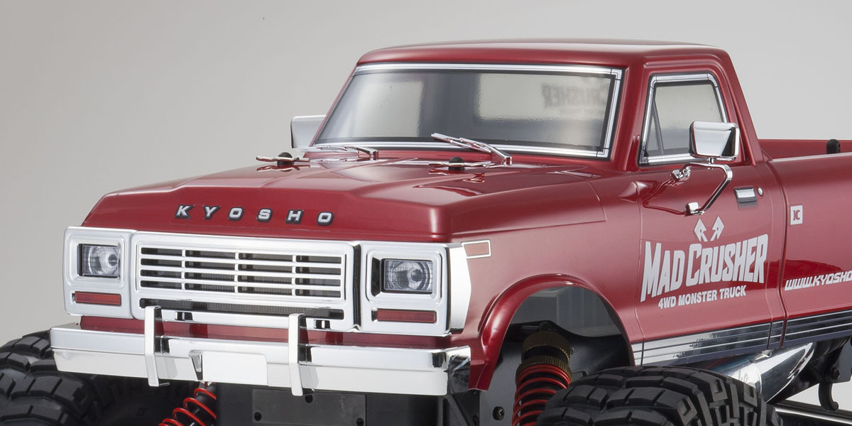 マッドクラッシャー 1/8 25エンジン 4WD モンスタートラック レディ