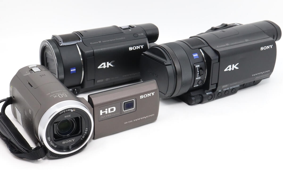 美品】SONY ビデオカメラ 本体とバッテリー レンタル] ソニー ビデオ