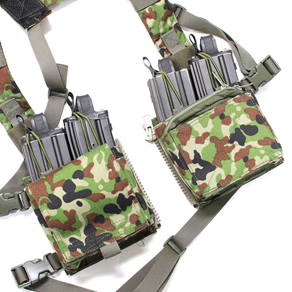TAYLOR&STONER TS27 Chest Rig Zipper Front- eight AR Mag | REALMENT
