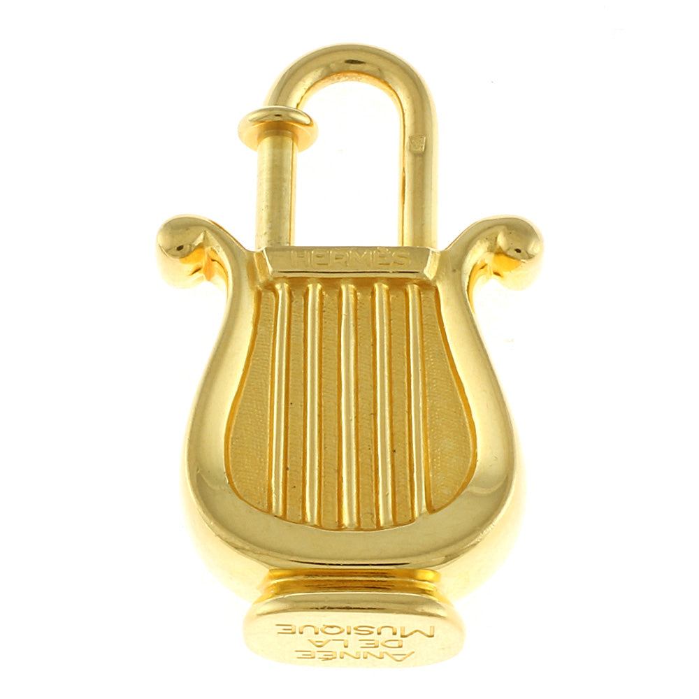 中古】 エルメス HERMES カデナ 南京錠 シリーズ 1996 限定 ハープ