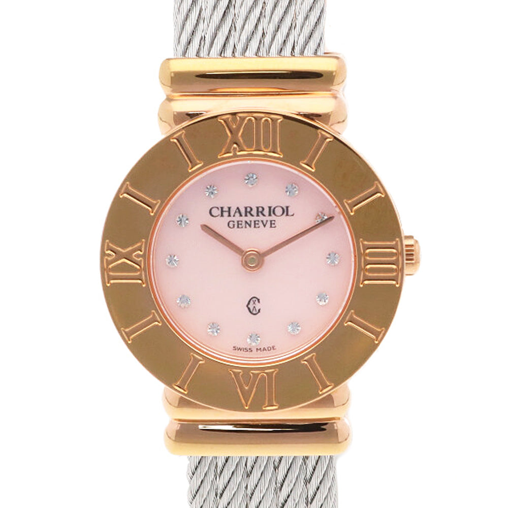 CHARRIOL シャリオール サントロペ 腕時計 ステンレススチール 028R