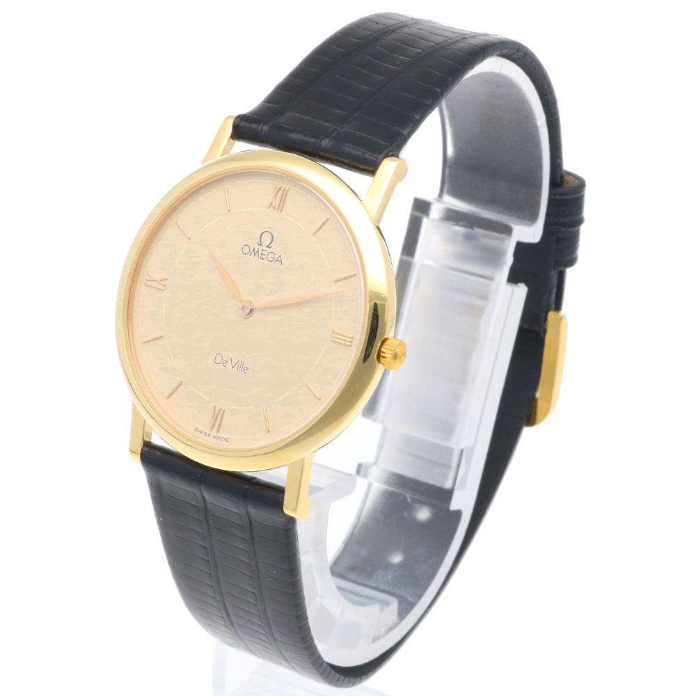 オメガ デ・ヴィル 腕時計 時計 オメガ 18金 73006340 クオーツ メンズ