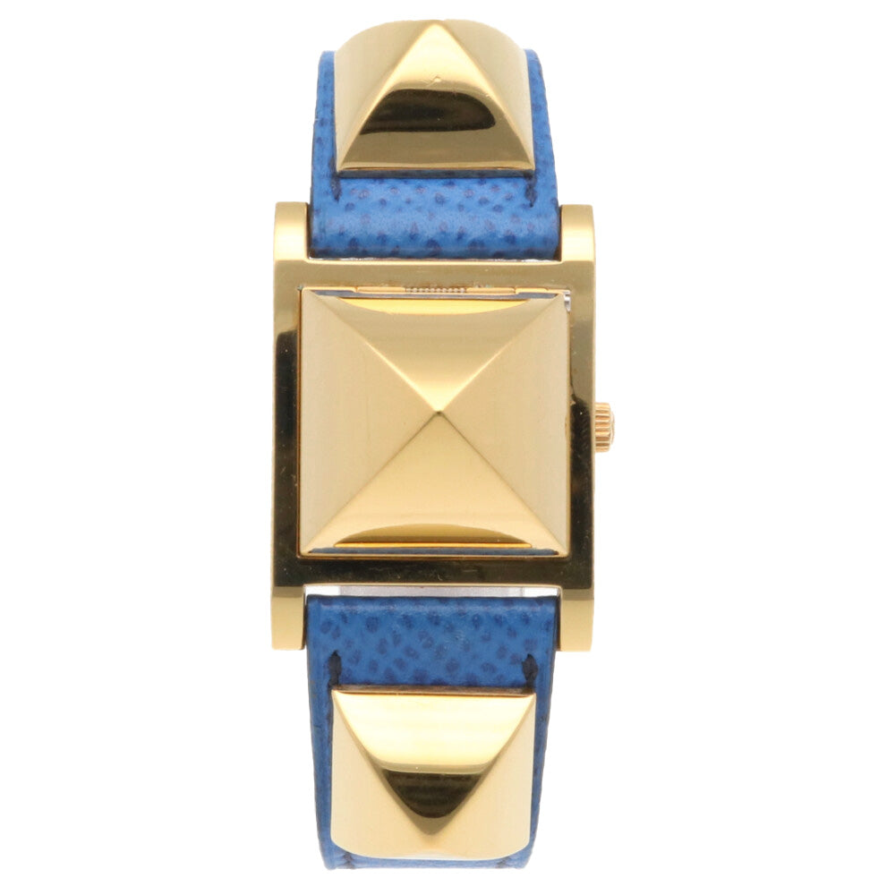 エルメス メドール 腕時計 時計 GP クオーツ レディース 1年保証