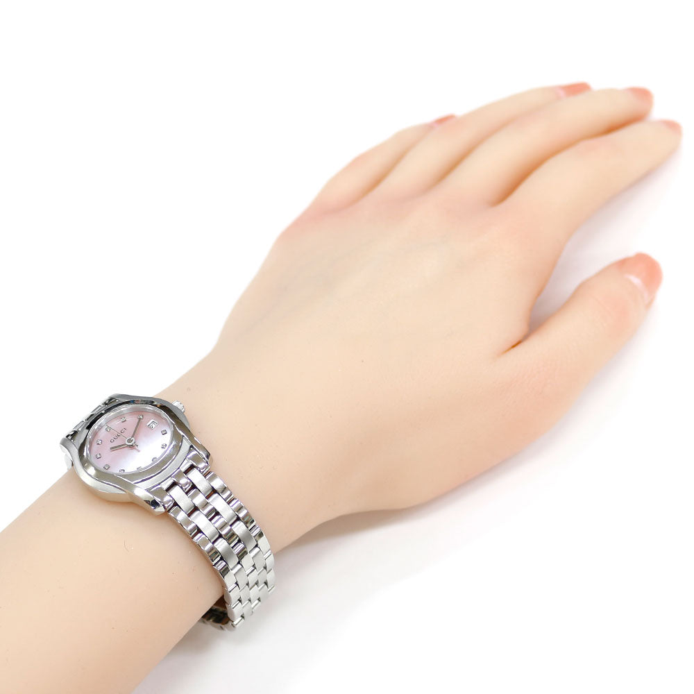 GUCCI グッチ 腕時計 ステンレススチール 5500L クオーツ レディース 1