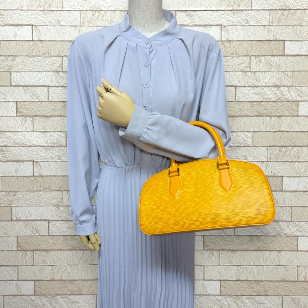 LOUIS VUITTON ルイヴィトン ジャスミン エピ ハンドバッグ エピレザー