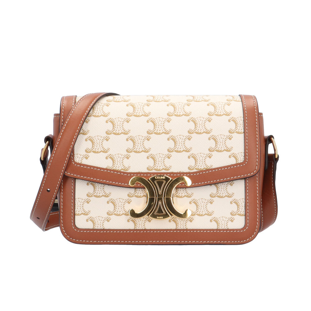 CELINE セリーヌ ティーントリオンフ ショルダーバッグ コーティング