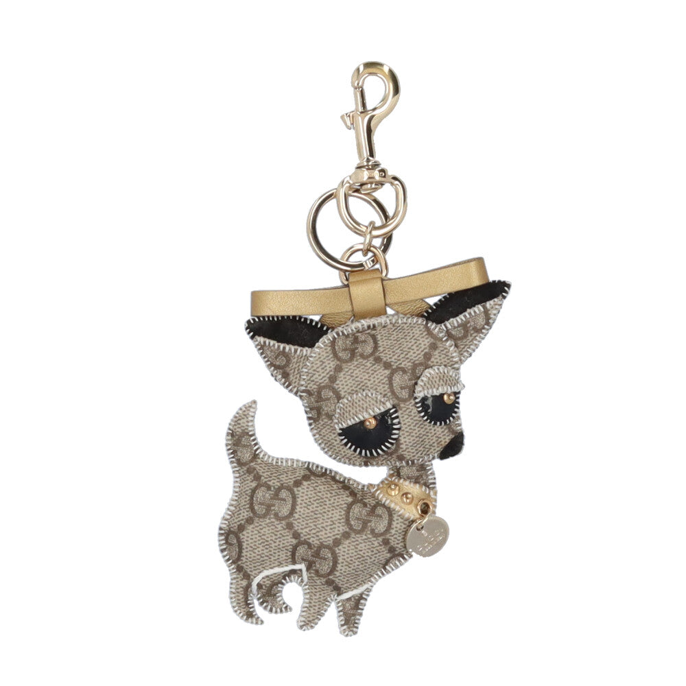 GUCCI グッチ グッチョリ チワワ キーホルダー PVC レディース 中古