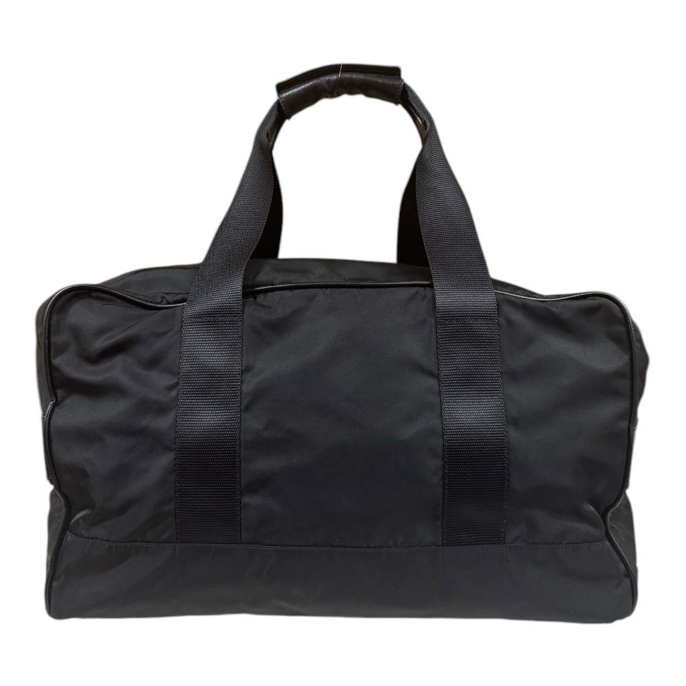 PRADA プラダ ボストンバッグ ナイロン ブラック ユニセックス 中古