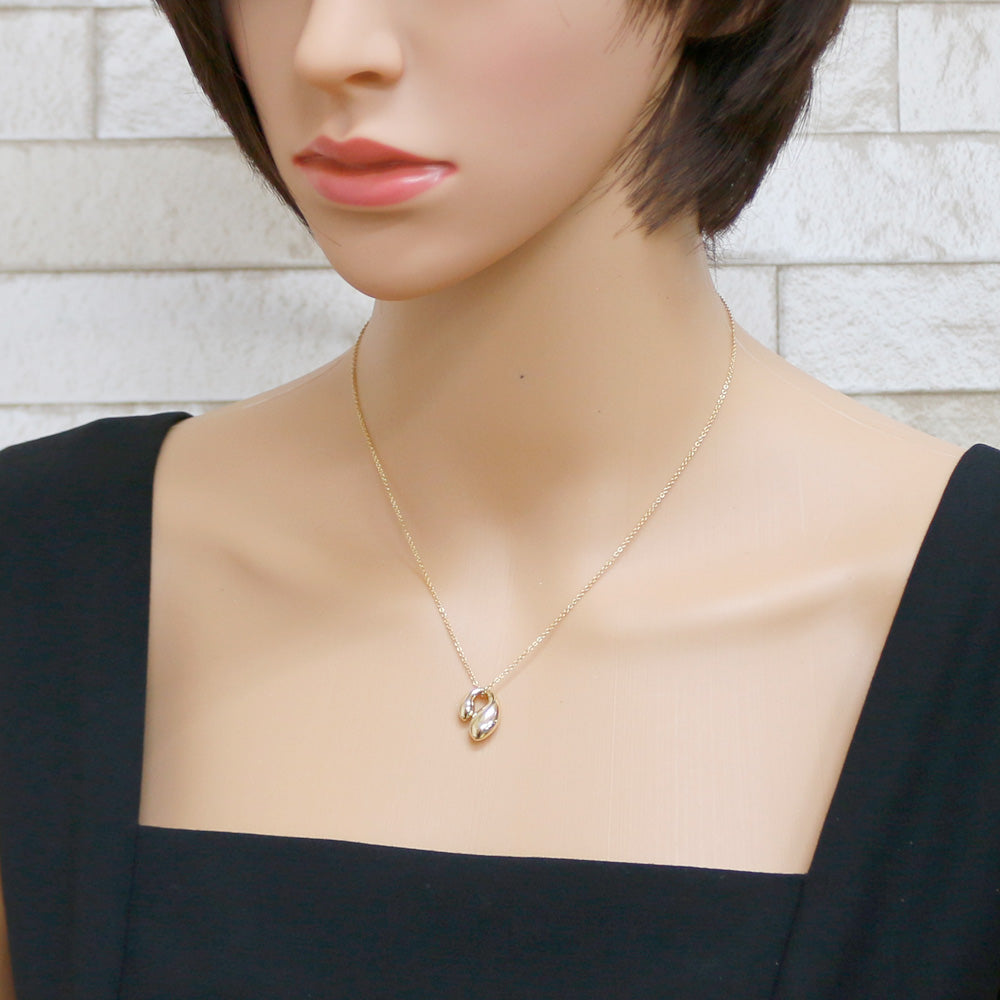 Tiffany&Co ティファニー ティアドロップネックレス K18 ゴールド 楽天