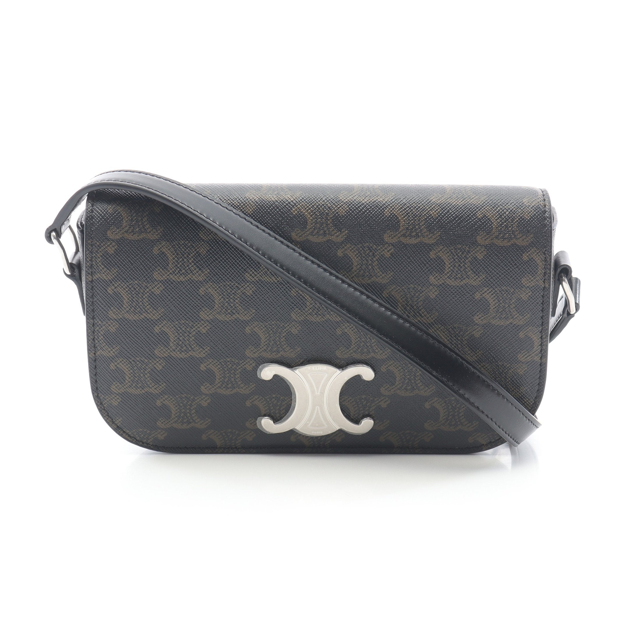 スモール トリオンフ クロスボディバッグ ショルダーバッグ PVC レザー