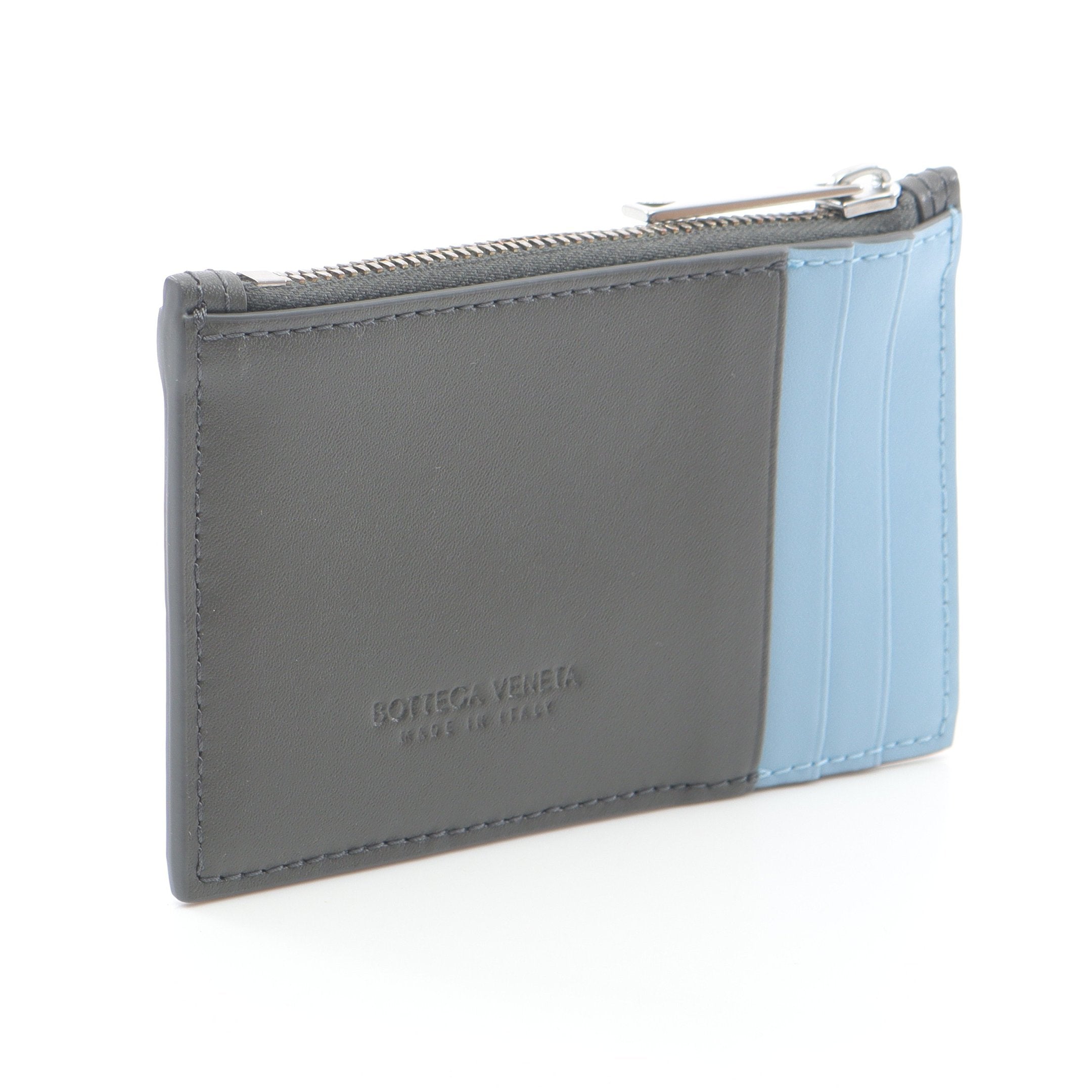 マキシイントレチャート カードケース コインケース レザー グレー