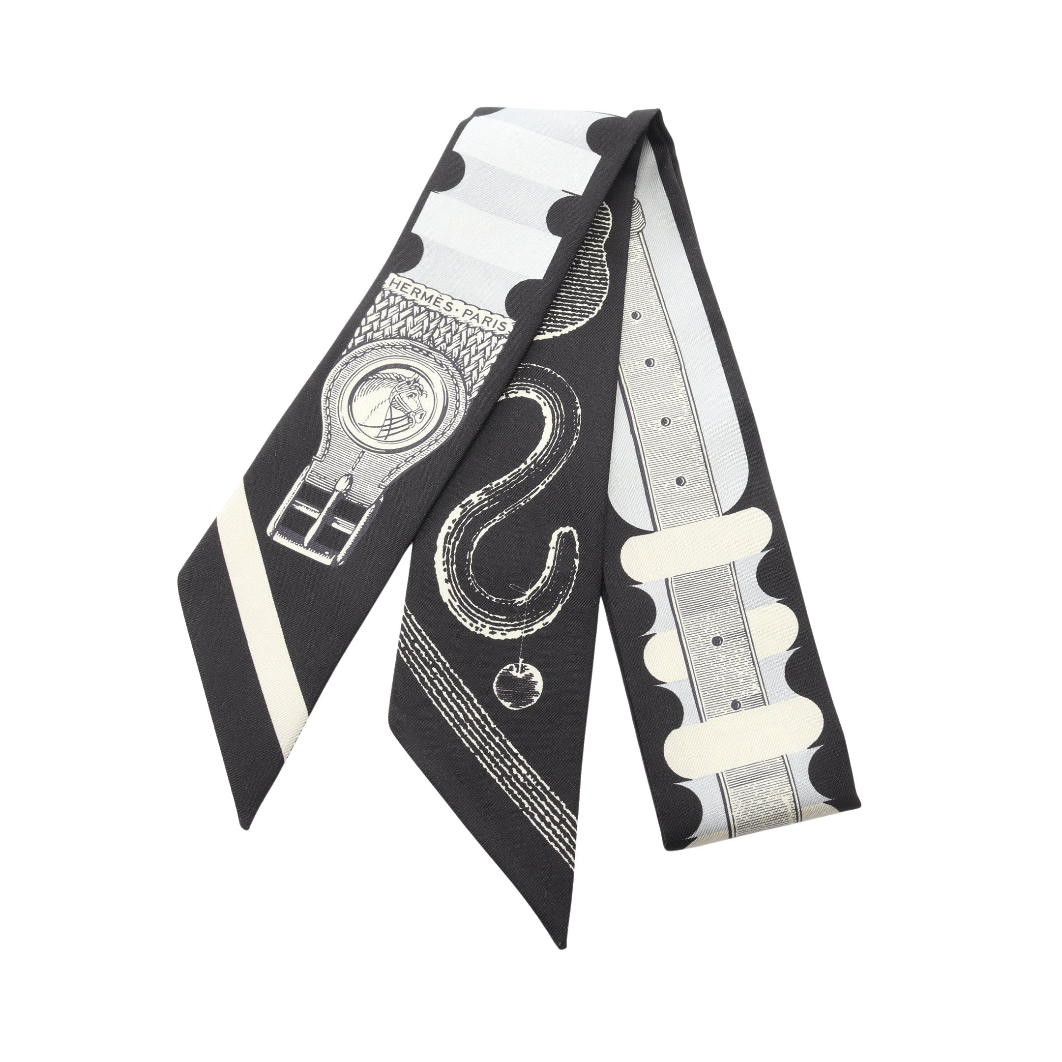 ツイリー INVENTAIRE POETIQUE DE BRIDE A BRAC リボン スカーフ